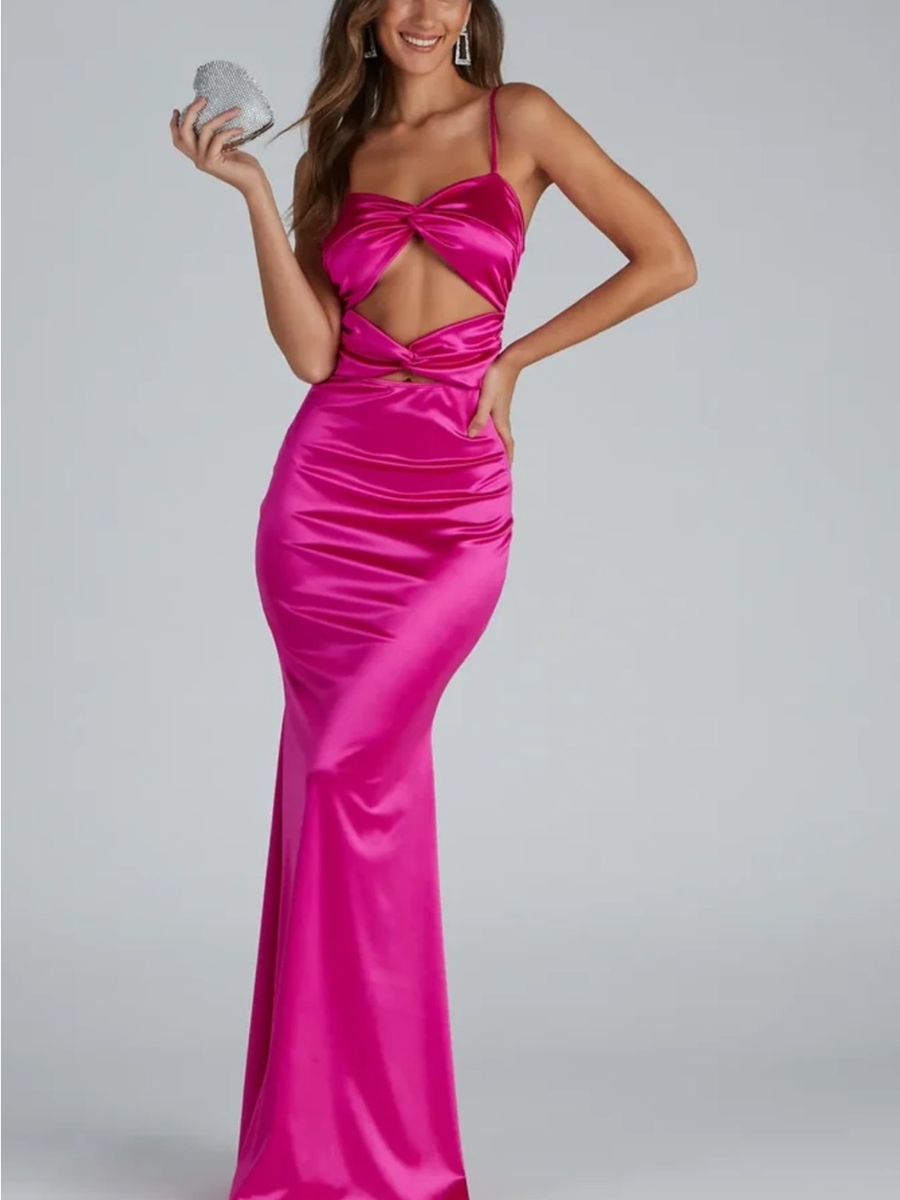 Windsor Miranda Pink Cutout Dress